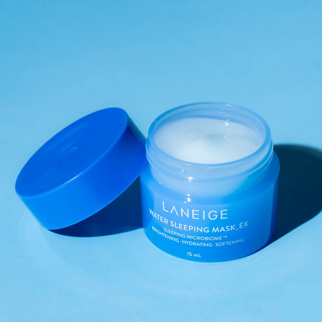 02 Laneige Water Sleeping Mask / Mascarilla nocturna de gel hidratante, piel normal y seca, aclara e hidrata