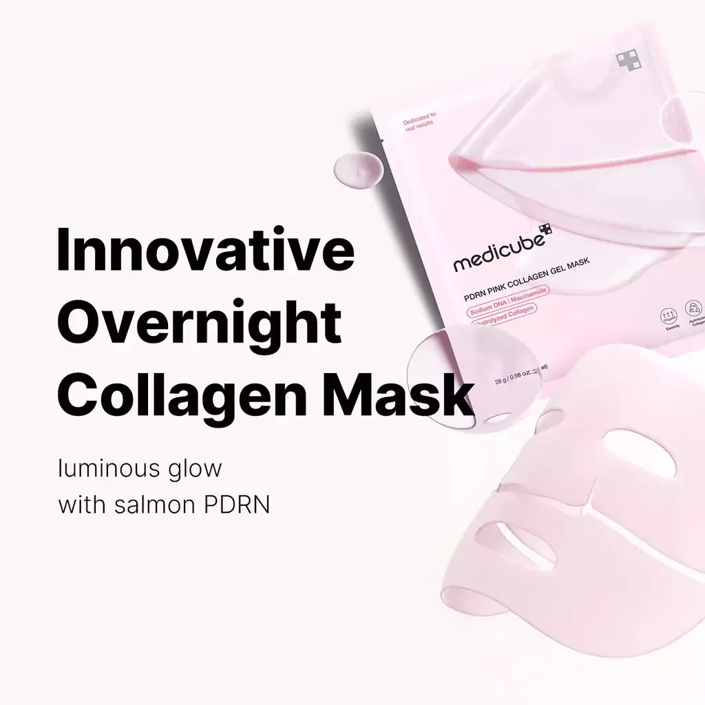 09 MEDICUBE Pdrn Pink Collagen Gel Mask